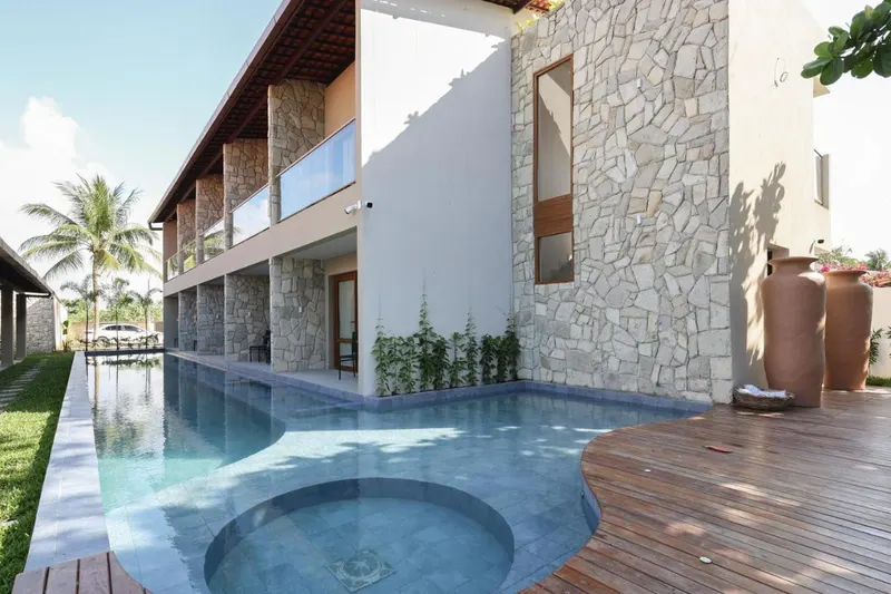 Piscina da pousada