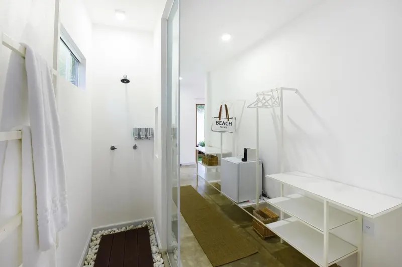 Banheiro do hotel