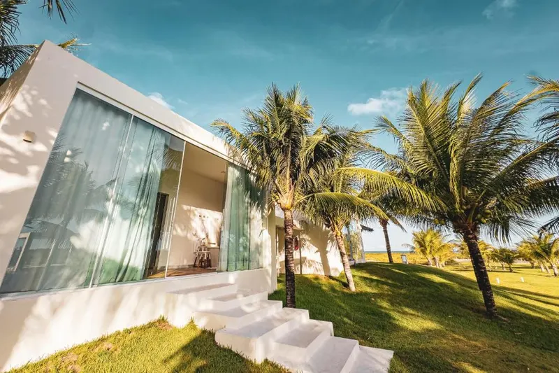 Fachada do hotel