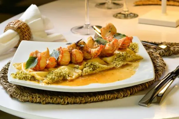 Café da manhã e refeições do hotel