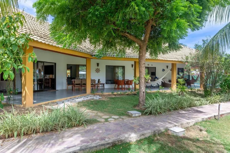 Fachada da hospedagem