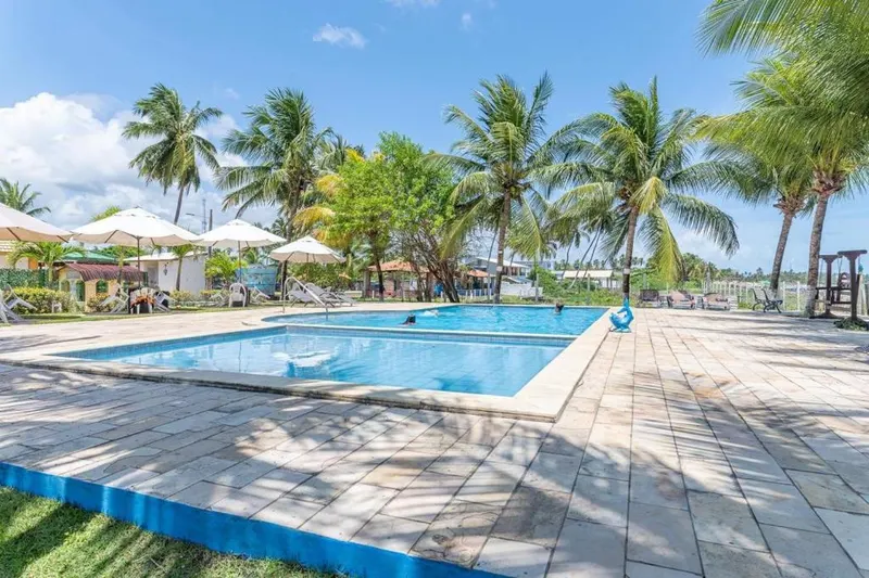 Piscina da hospedagem
