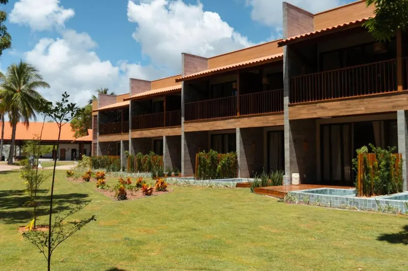Piscina da hospedagem