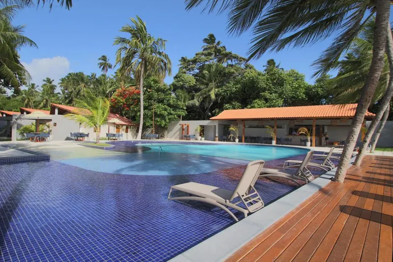 Piscina da hospedagem
