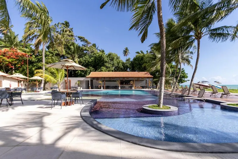 Piscina da hospedagem