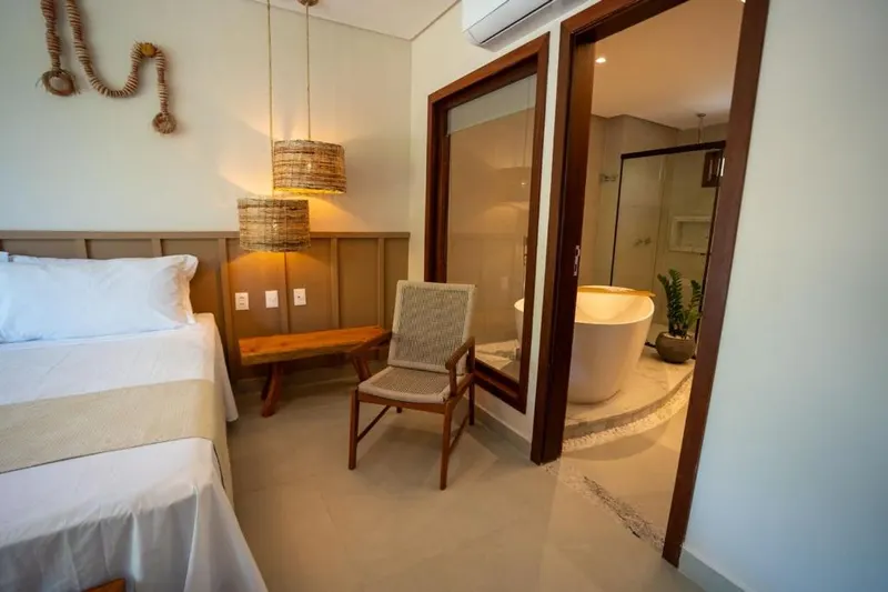 Quarto da hospedagem
