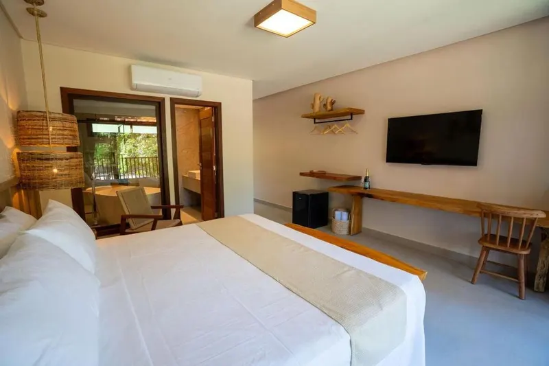 Quarto da hospedagem