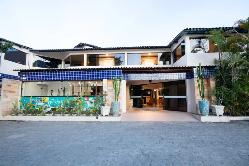 Fachada do hotel