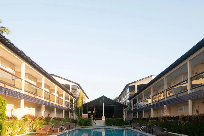 Piscina do hotel