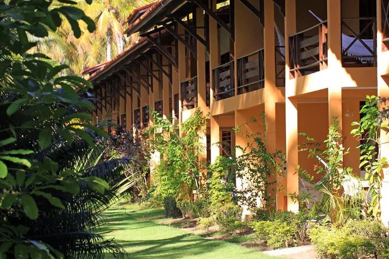 Fachada da pousada