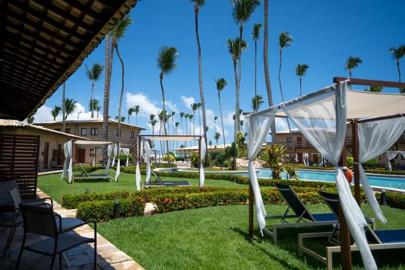 Fachada do resort