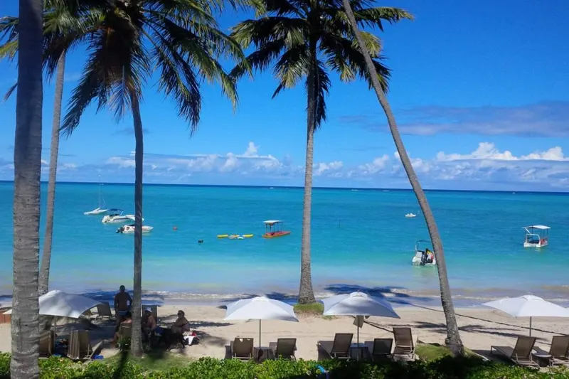 Vista do resort