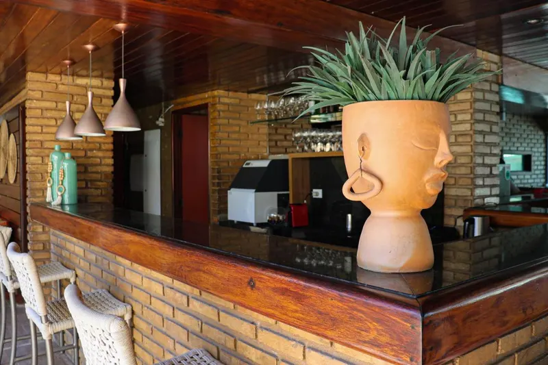 Banheiro do hotel