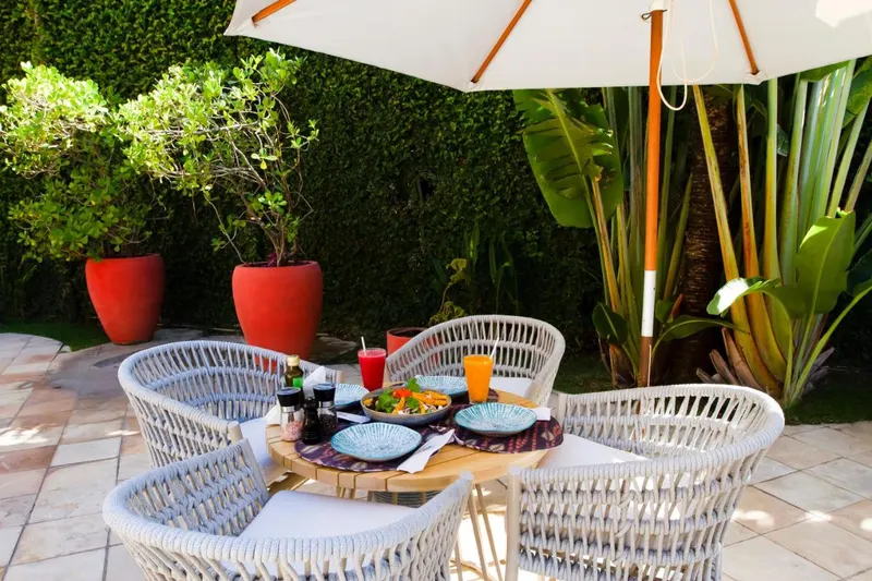Café da manhã e refeições do hotel