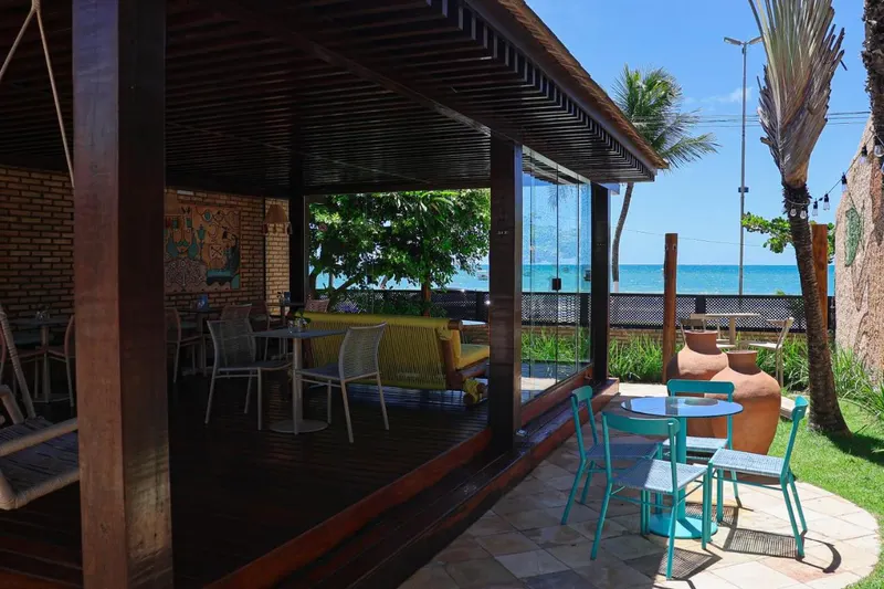 Vista do hotel
