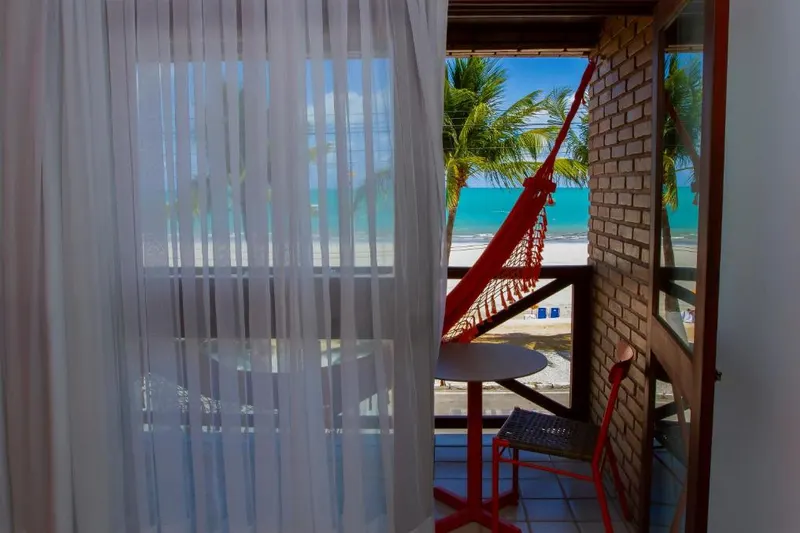 Vista do hotel