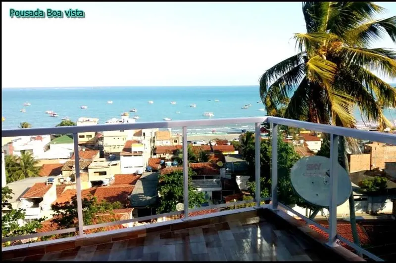 Vista da pousada
