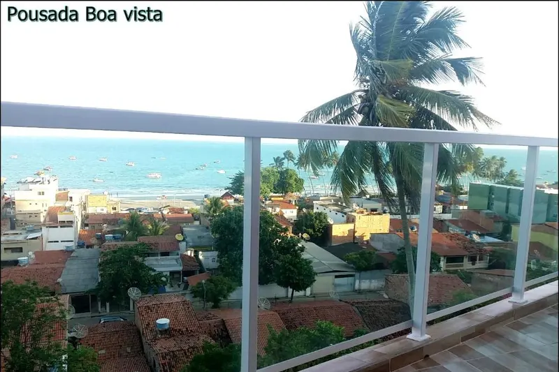 Vista da pousada