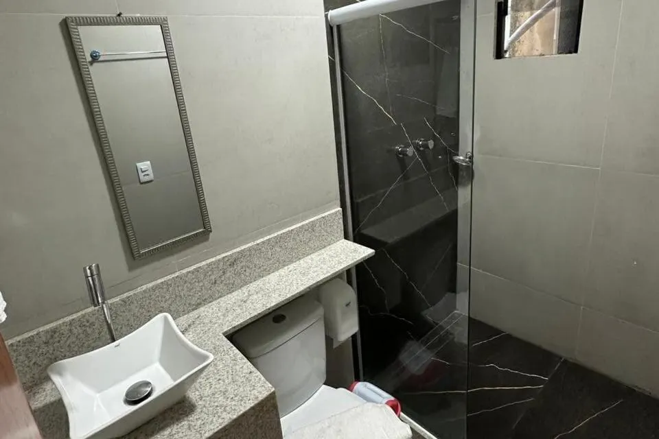 Banheiro da pousada