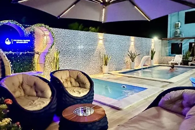 Piscina da pousada