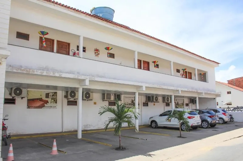 Fachada da pousada