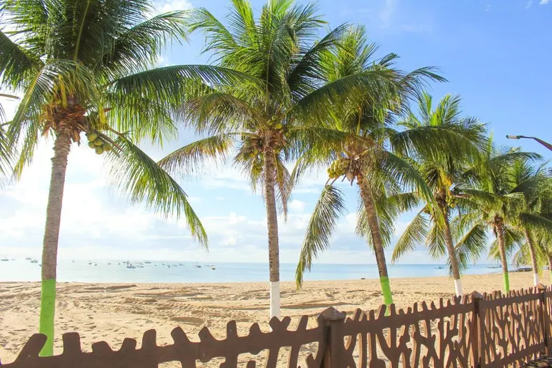 Vista da pousada
