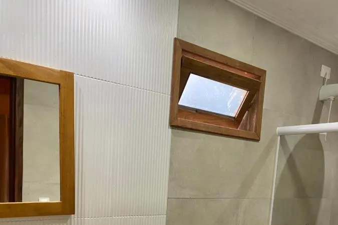 Banheiro da pousada