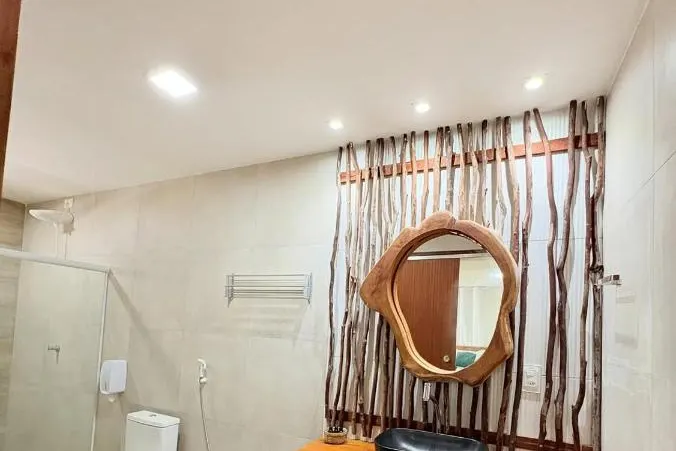 Banheiro da pousada