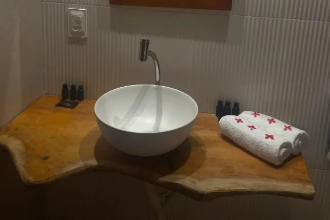 Banheiro da pousada