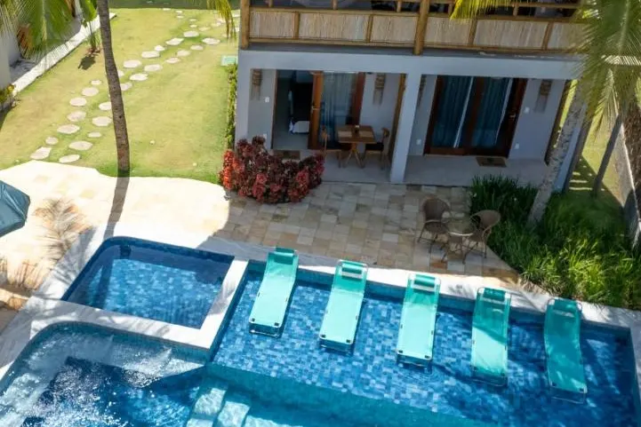 Piscina da pousada