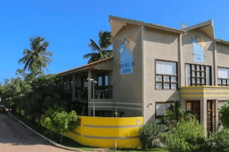 Fachada da pousada