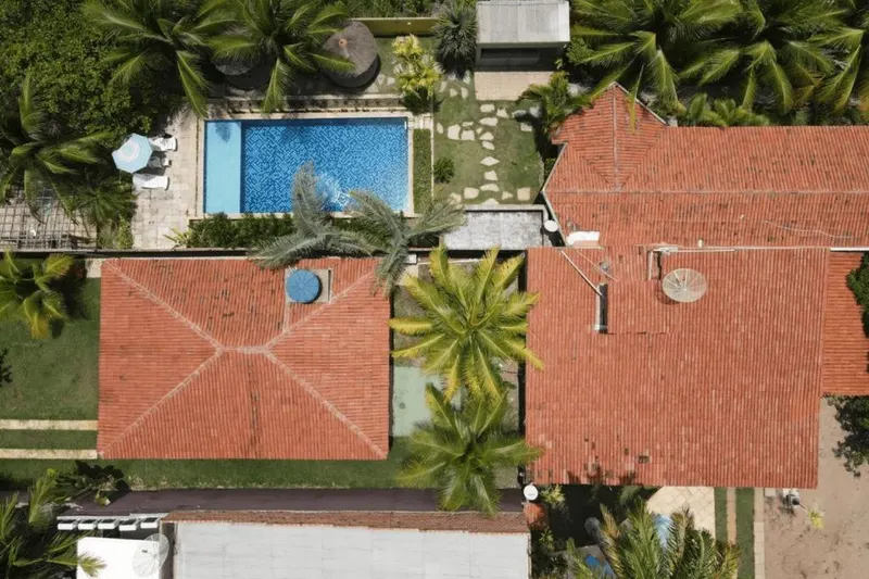 Piscina da pousada