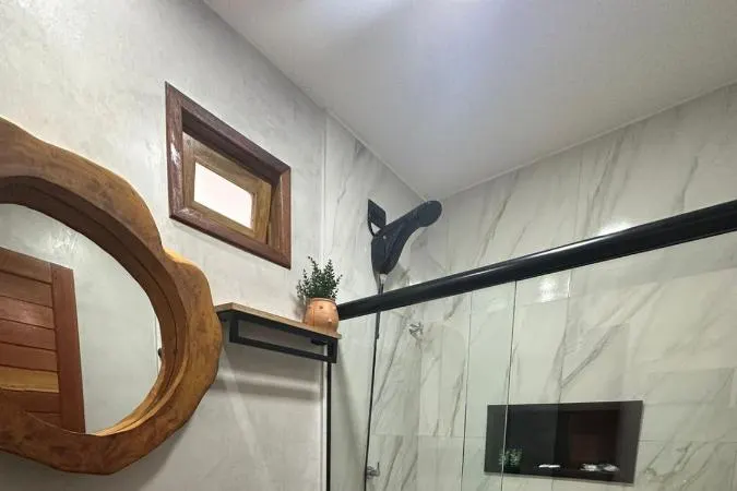 Banheiro da pousada