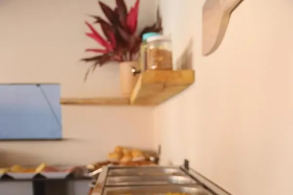 Café da manhã e refeições da pousada