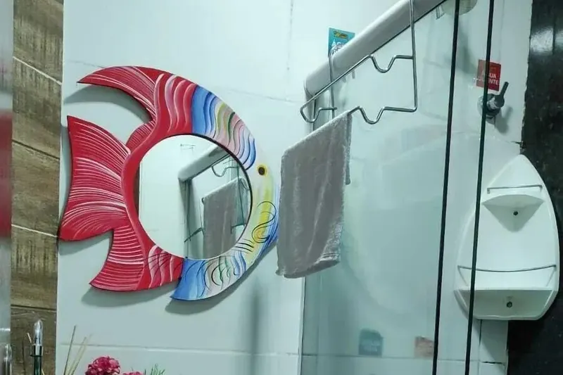 Banheiro da pousada