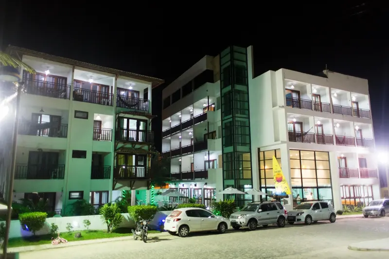 Fachada da pousada