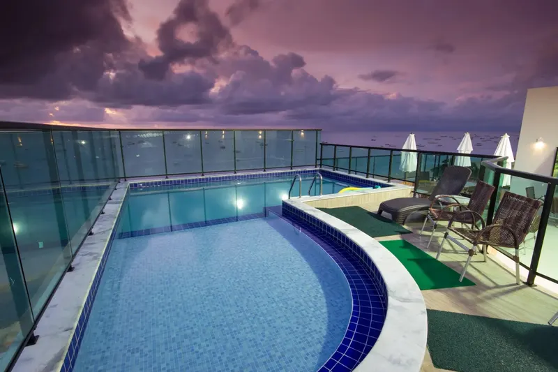 Piscina da pousada