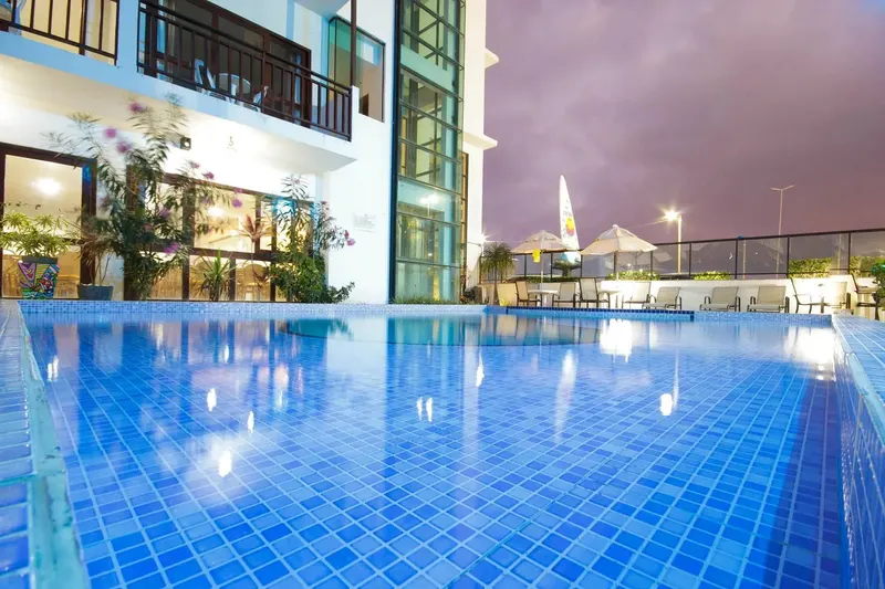 Piscina da pousada