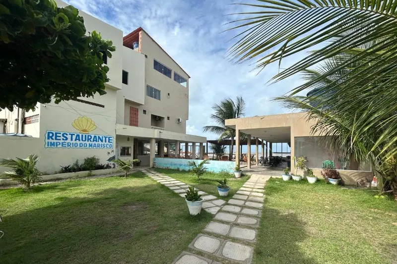 Fachada da pousada