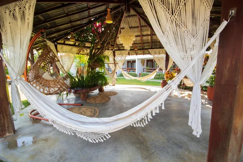 Fachada da pousada