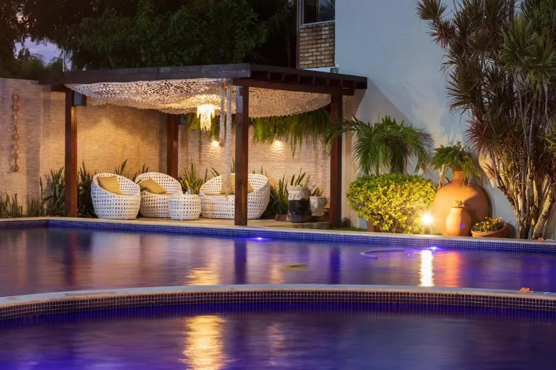 Piscina da pousada