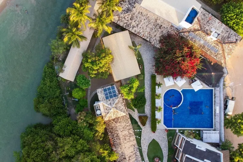 Piscina da pousada