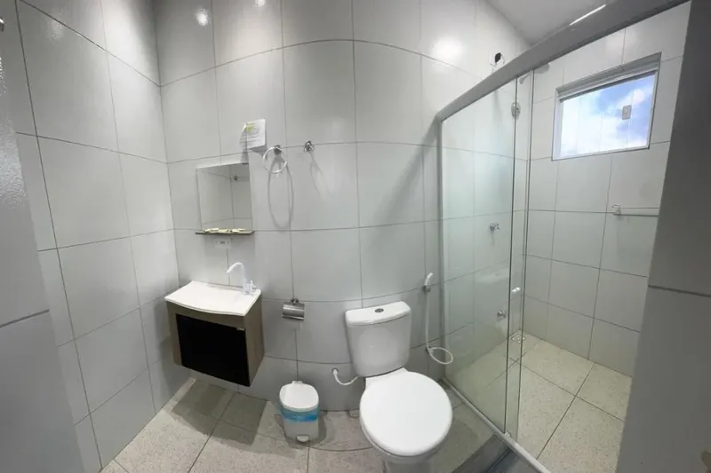 Banheiro da pousada