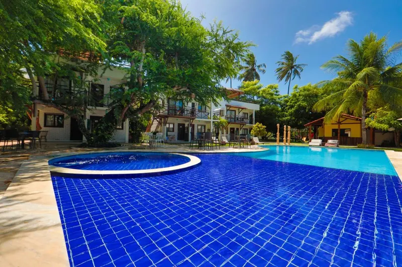 Piscina da pousada