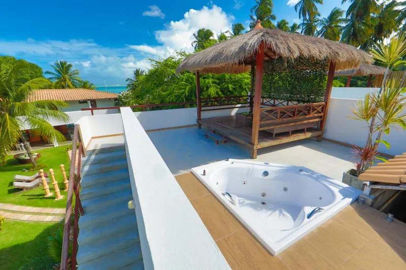 Piscina da pousada