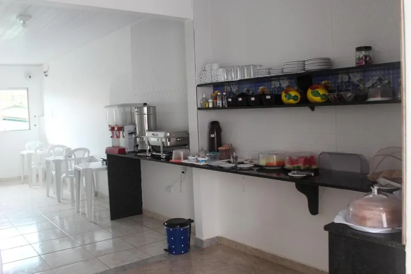 Área comum da pousada