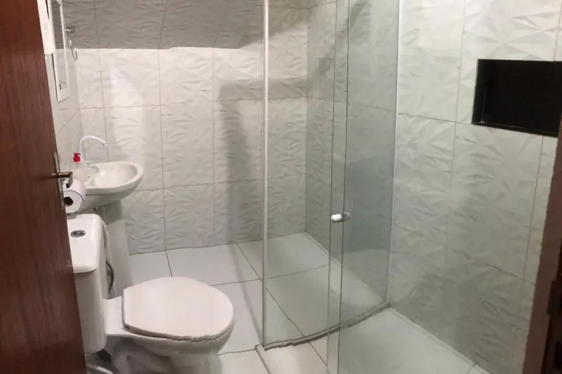 Banheiro da pousada