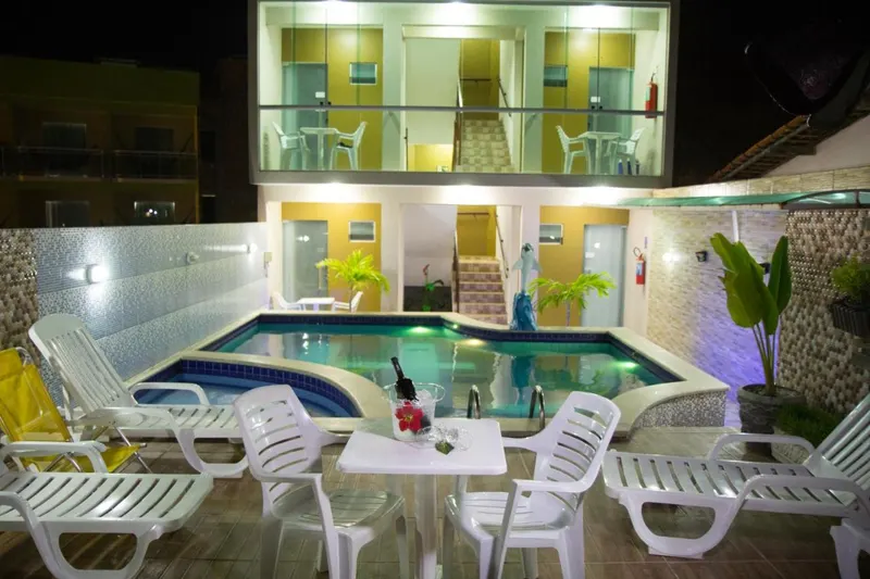 Piscina de Pousada Maragolfinho