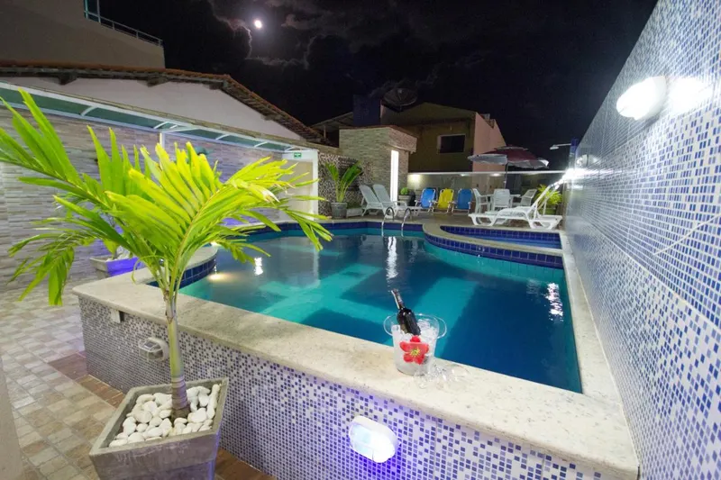 Piscina da pousada