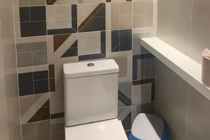Banheiro da pousada